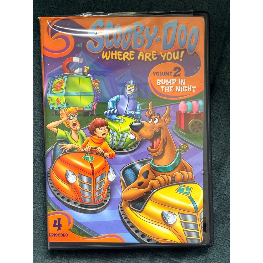 Scooby-Doo Where Are You! Vol 2 Bump In The Night DVD 4 Episodes Hanna-Barbera